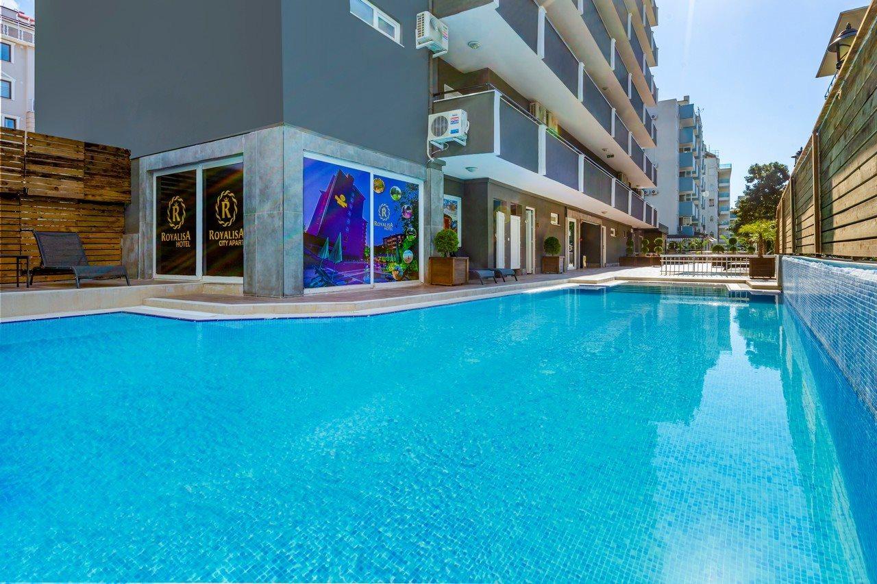 Royalisa City Apart Hotel Аланя Екстериор снимка